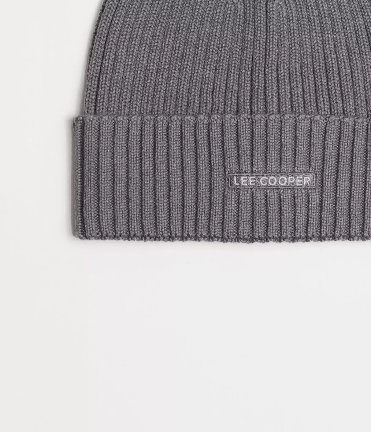 Czapka zimowa męska 5055 GREY-Lee Cooper Fashion
