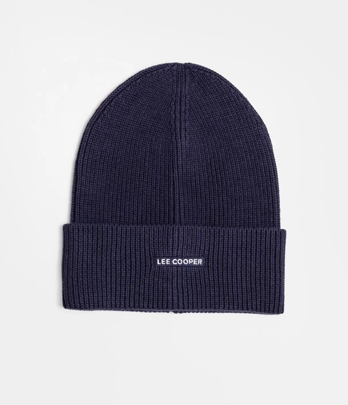 Czapka zimowa męska z kaszmirem 9012 NAVY-Lee Cooper Best Sale