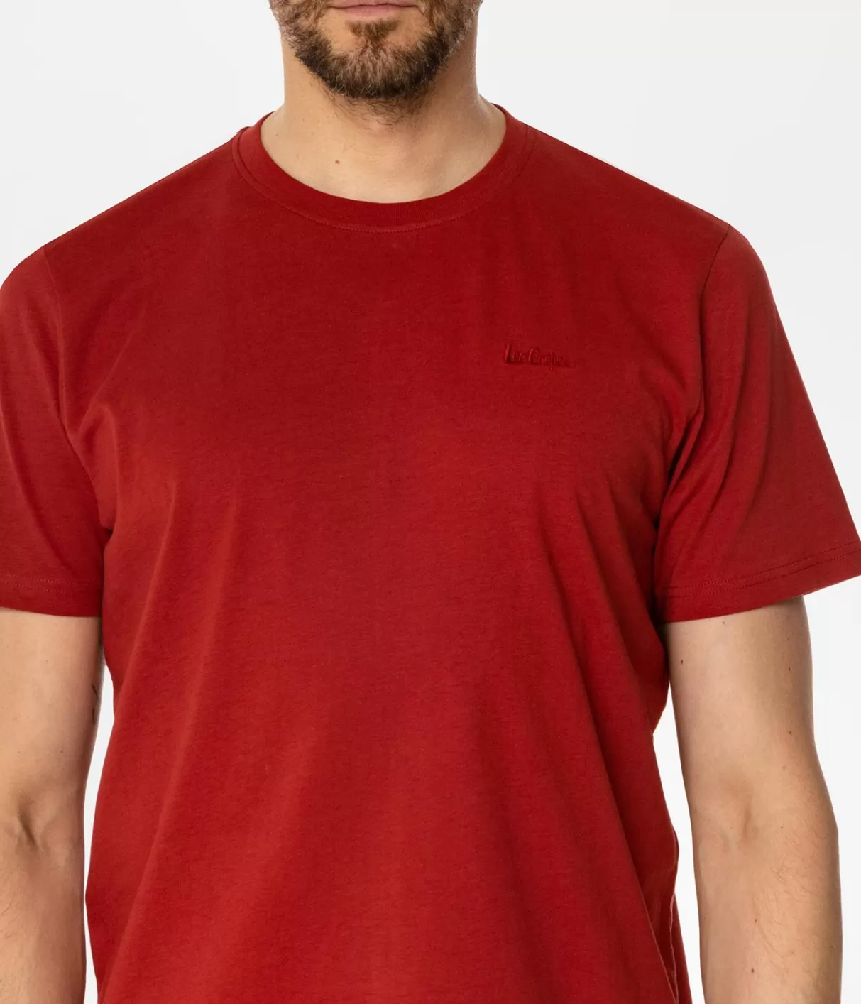TSHIRT M OBUTCH 0875 RED OCHRE-Lee Cooper Online