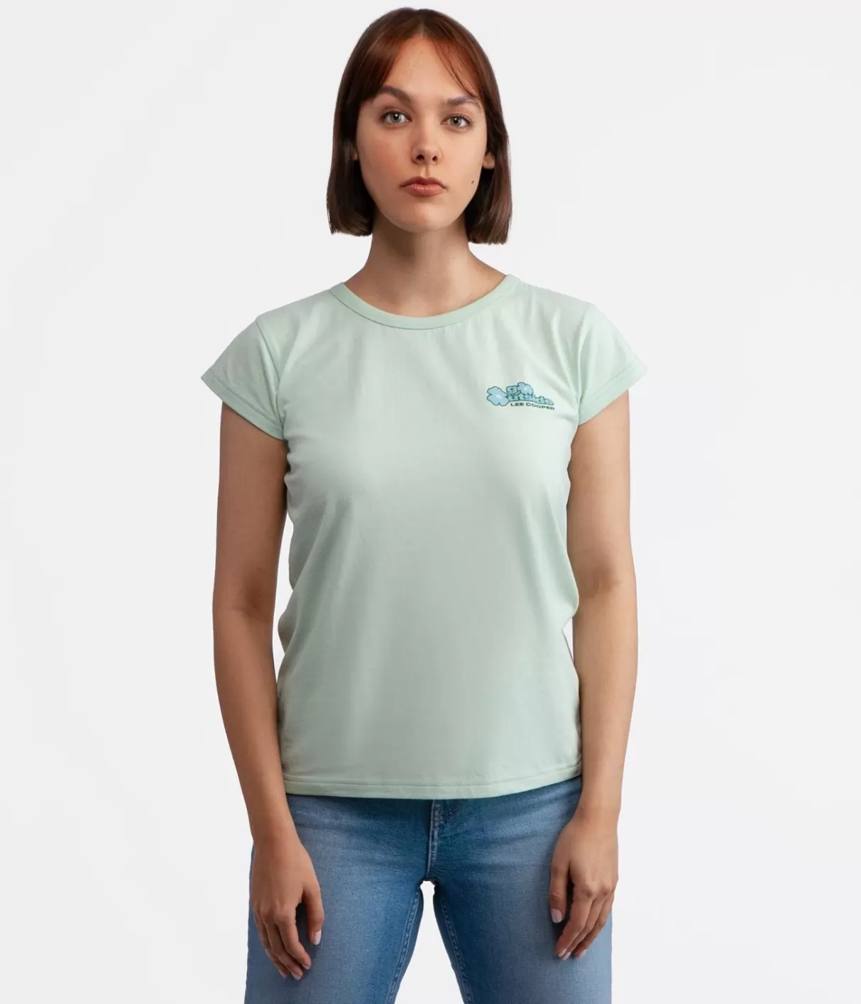 T-shirt z nadrukiem na plecach EXPLORE 2012 SPRAY-Lee Cooper Hot